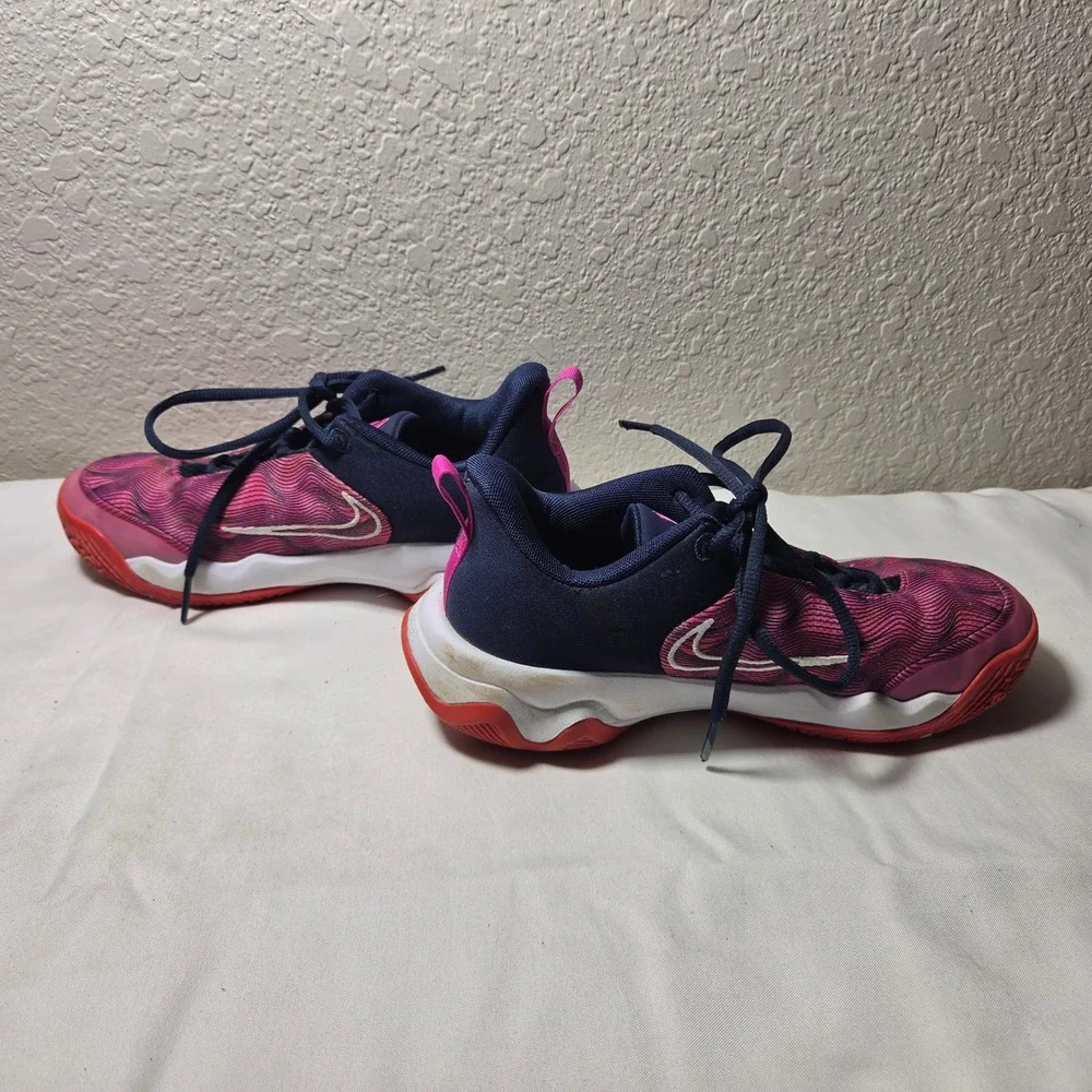Nike Giannis Immortality 3 Pink Navy Blue Basketball Shoes IH7662-600 Youth 4Y